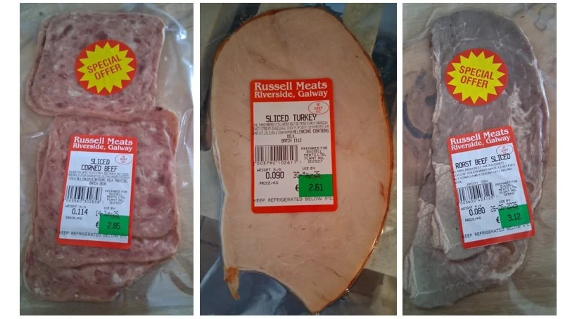 russell meats product recall sliced meats pulled from irish stores